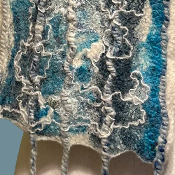 Snowfall Splendor Scarf - Image 3